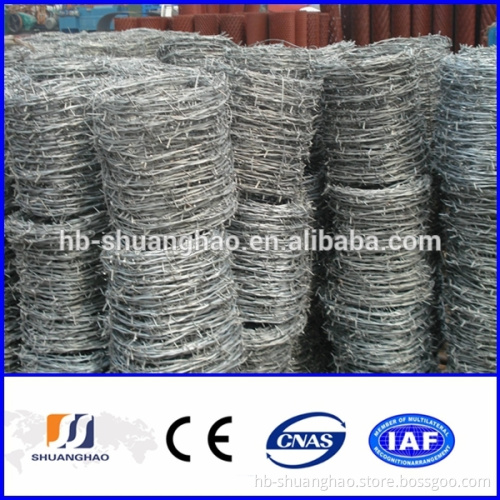 weight barbed wire